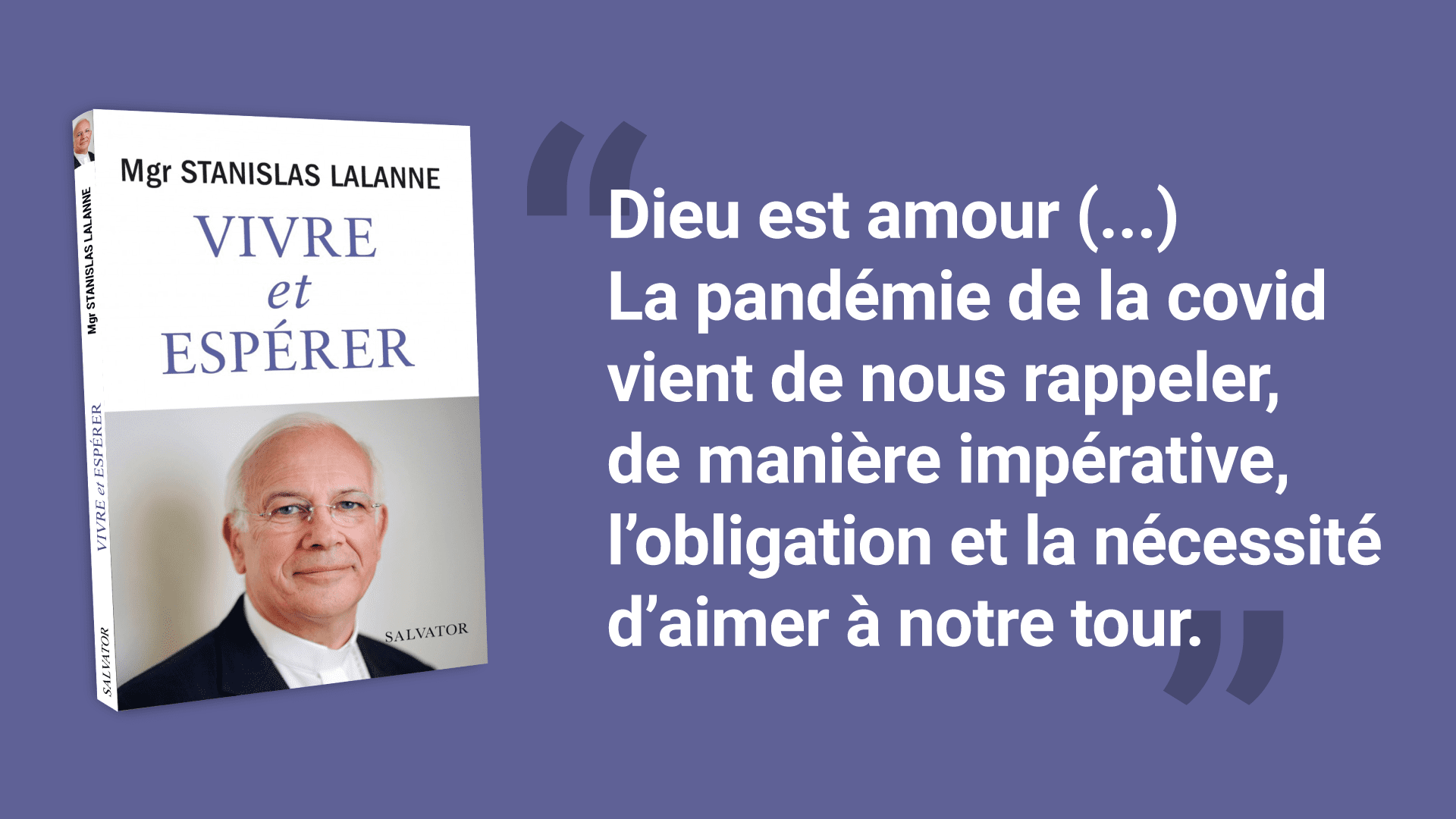 La couverture du livre Vivre et Espérer