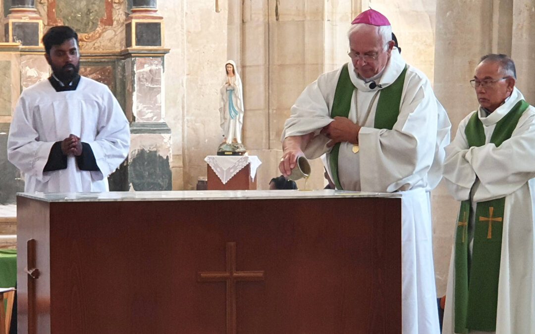 Un nouvel autel pour l’église Saint-Didier