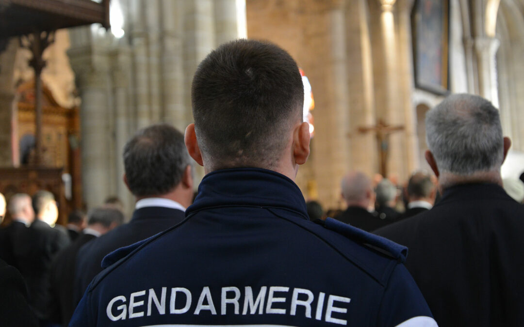 Messe de la Sainte Geneviève avec les Gendarmes