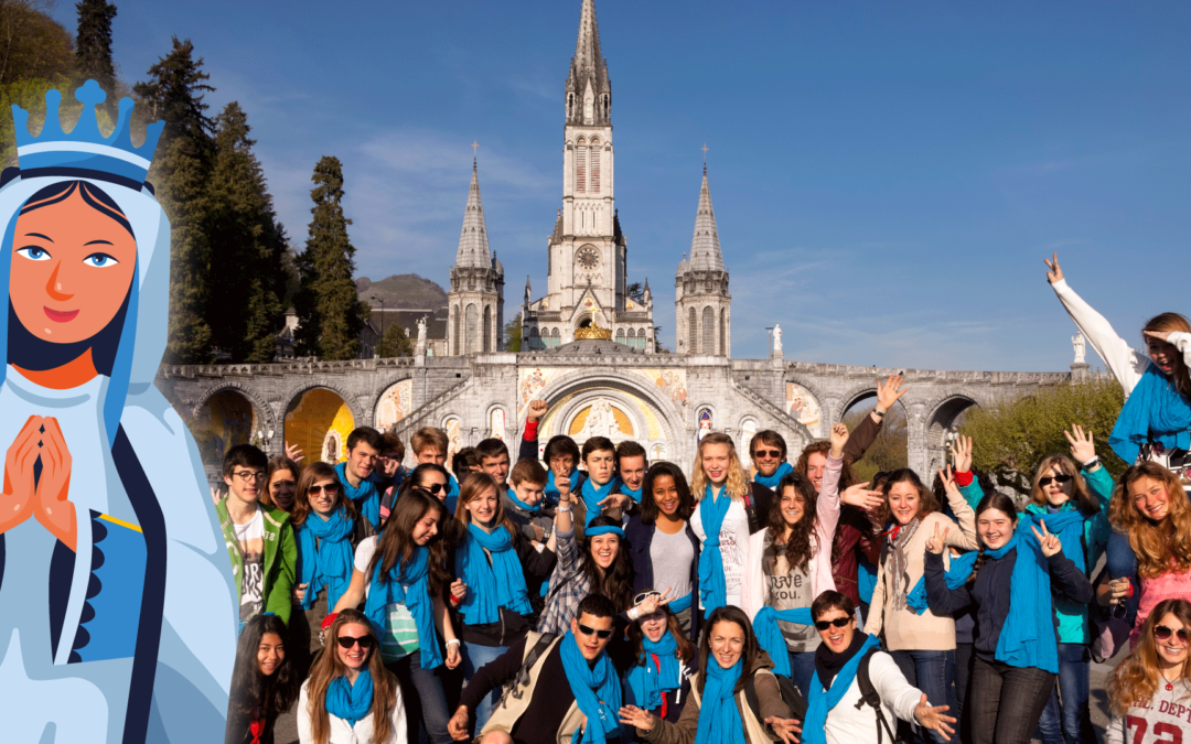 Pèlerinage à Lourdes pour les collégiens