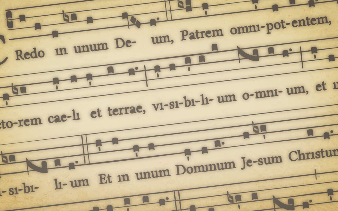 Chanter la foi : le Credo