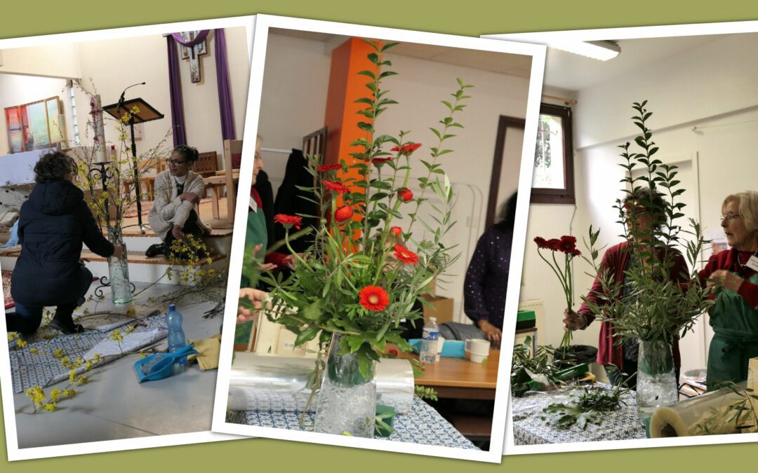 Fleurir en liturgie : une journée de formation à Vauréal