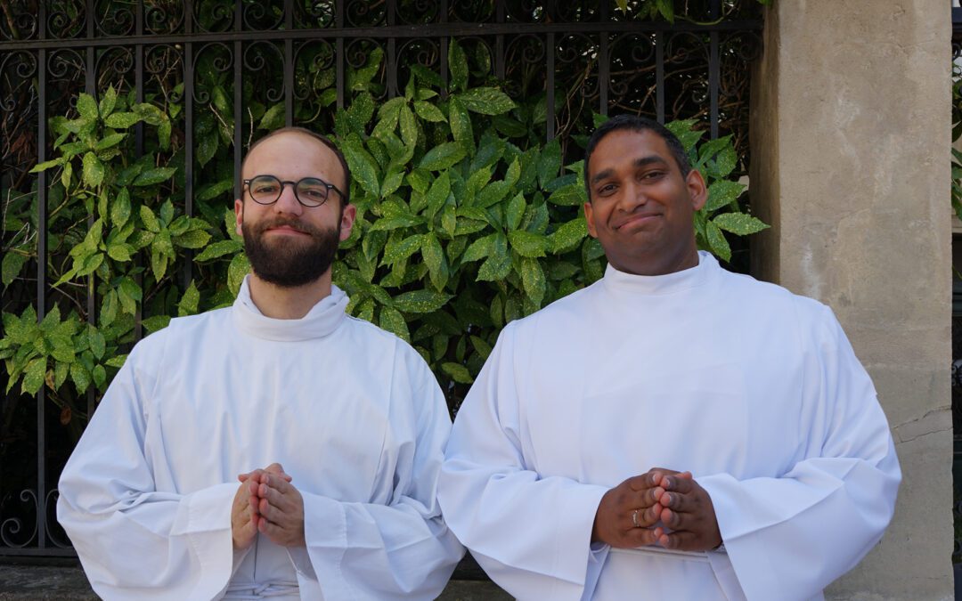 Deux ordinations diaconales en vue du sacerdoce