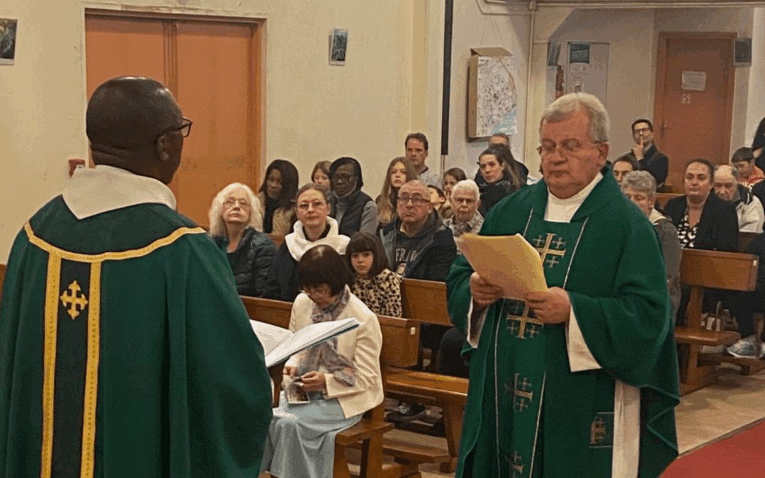 Installation du nouveau curé de Sainte-Geneviève d’Argenteuil