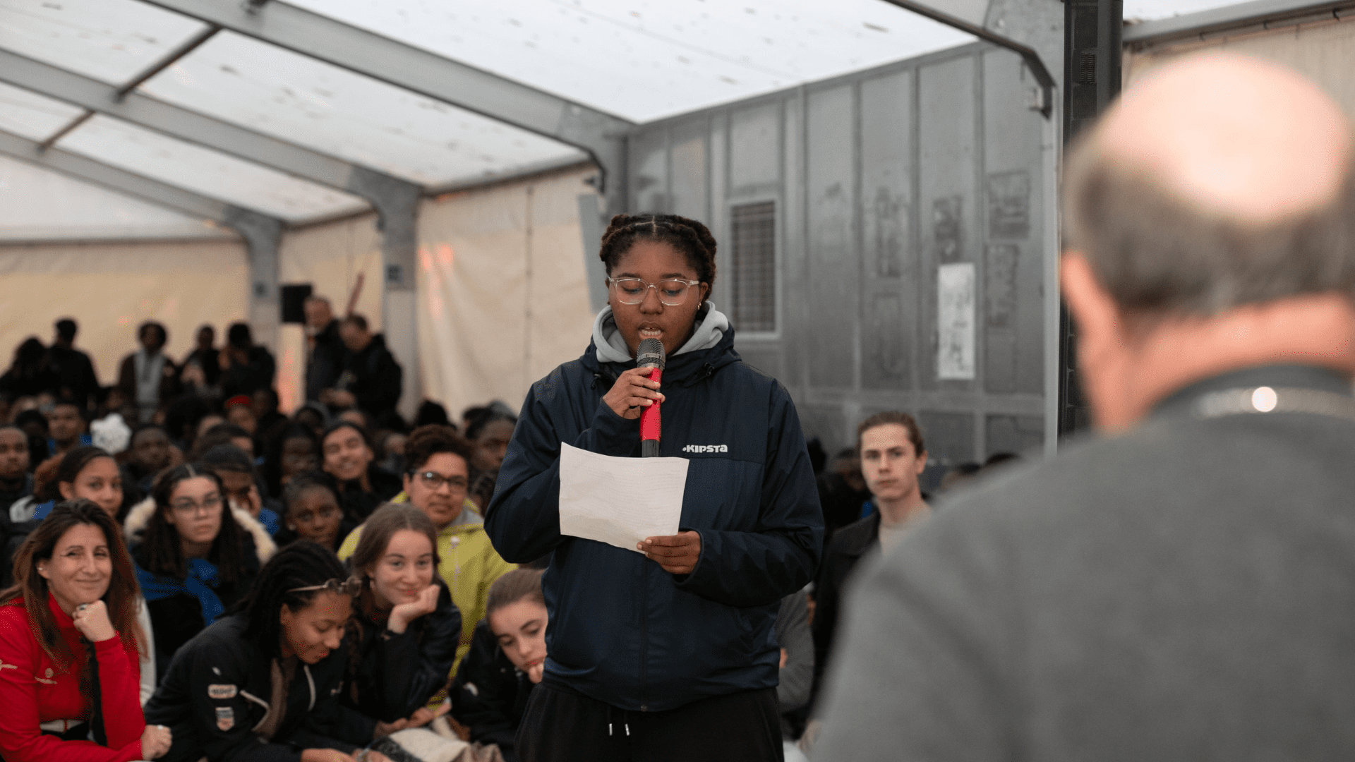 Échanges avec Mgr Bertrand