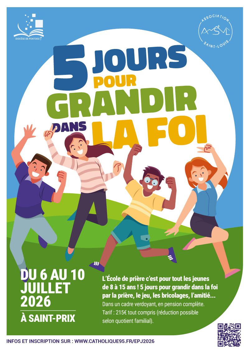 2601ecole De Priere Affiche Groupe de jeunes en plein Air