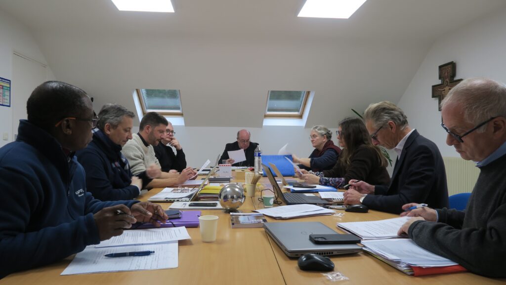 Le Conseil Épiscopal au travail