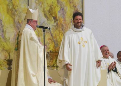 Mgr annonce la nomination d'Edouard GEORGE pour succéder comme vicaire général à Thierry BUTOR