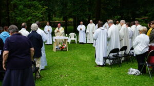 Messe des partants