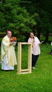 Frédérique et Mgr Bertrand