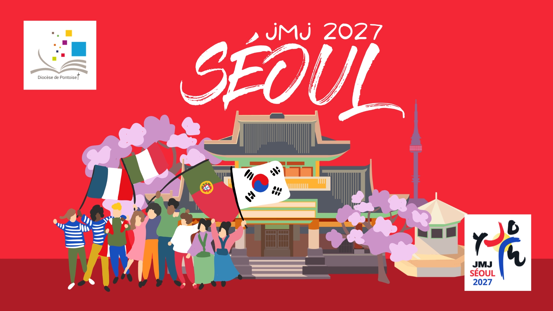 Affiche JMJ Séoul
