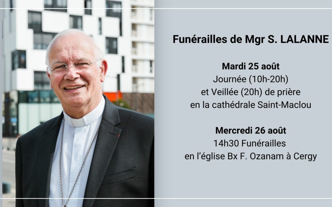 Unis dans la prière pour Mgr Stanislas Lalanne