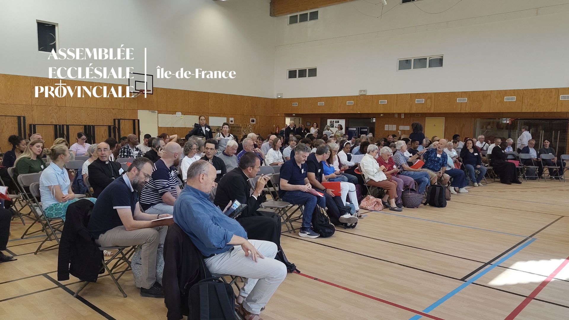Photo UNE Concile Récollection délégués assemblée ecclésiale provinciale