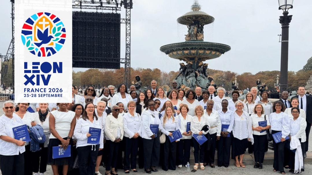 [Nous y étions] Des choristes du Val-d’Oise au service de la messe du pape