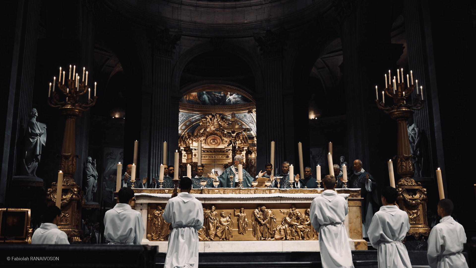 Messe des étudiants à Saint-Sulpice